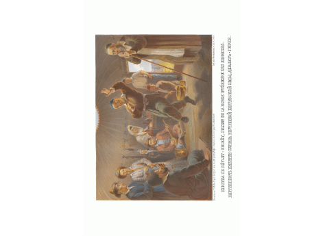 Внутренность кибитки султана Внутренней Киргизской Орды, Девлет-Гирея.