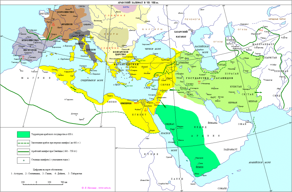 Центральная Азия в XVIII в.