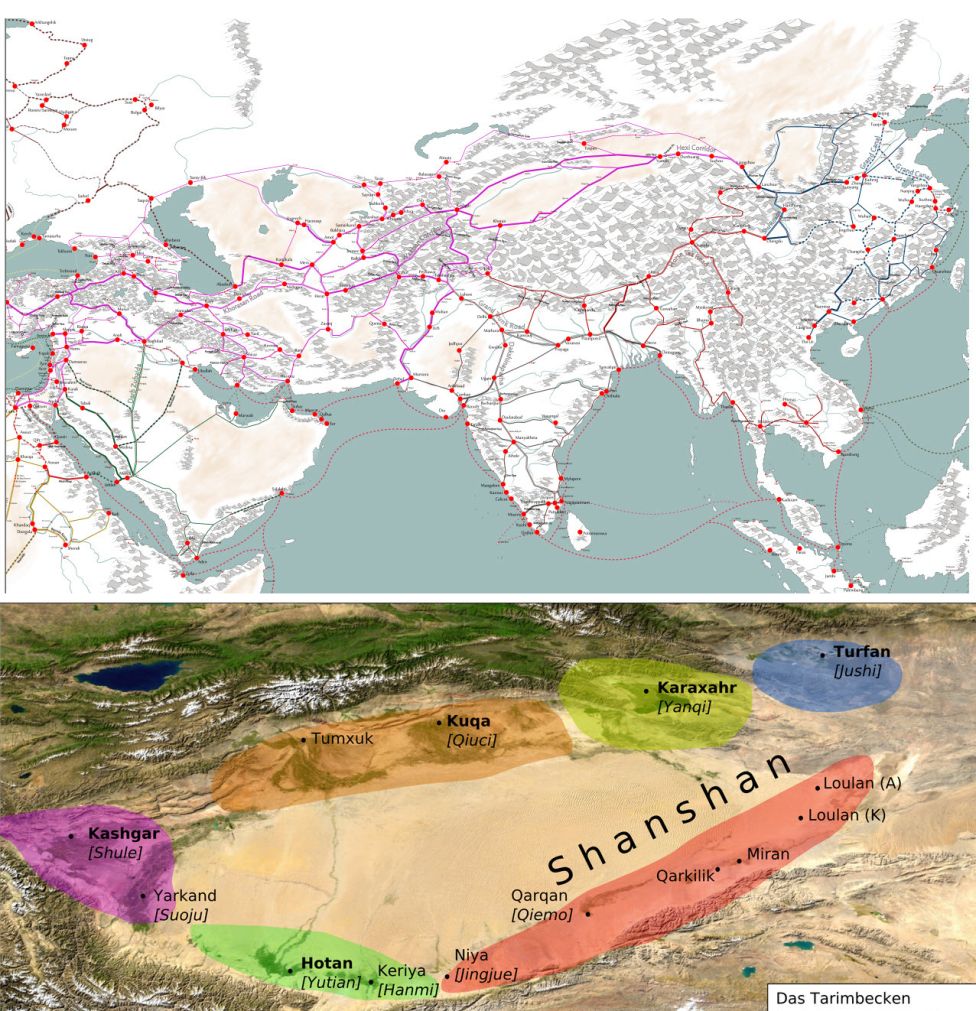 Великие торговые пути мира в X-XII вв. 