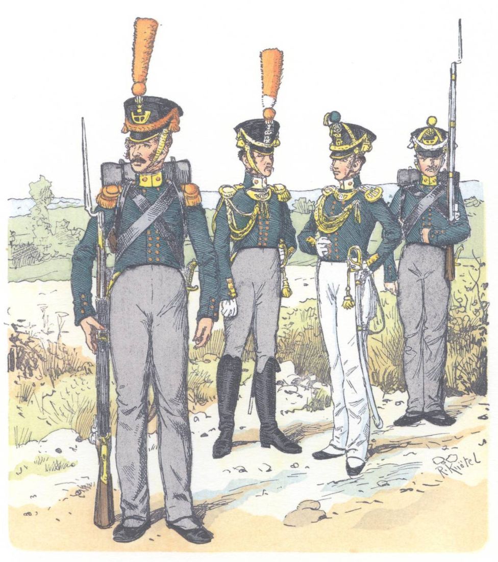 Саксен-Веймар. Легкий пехотный батальон (1812)