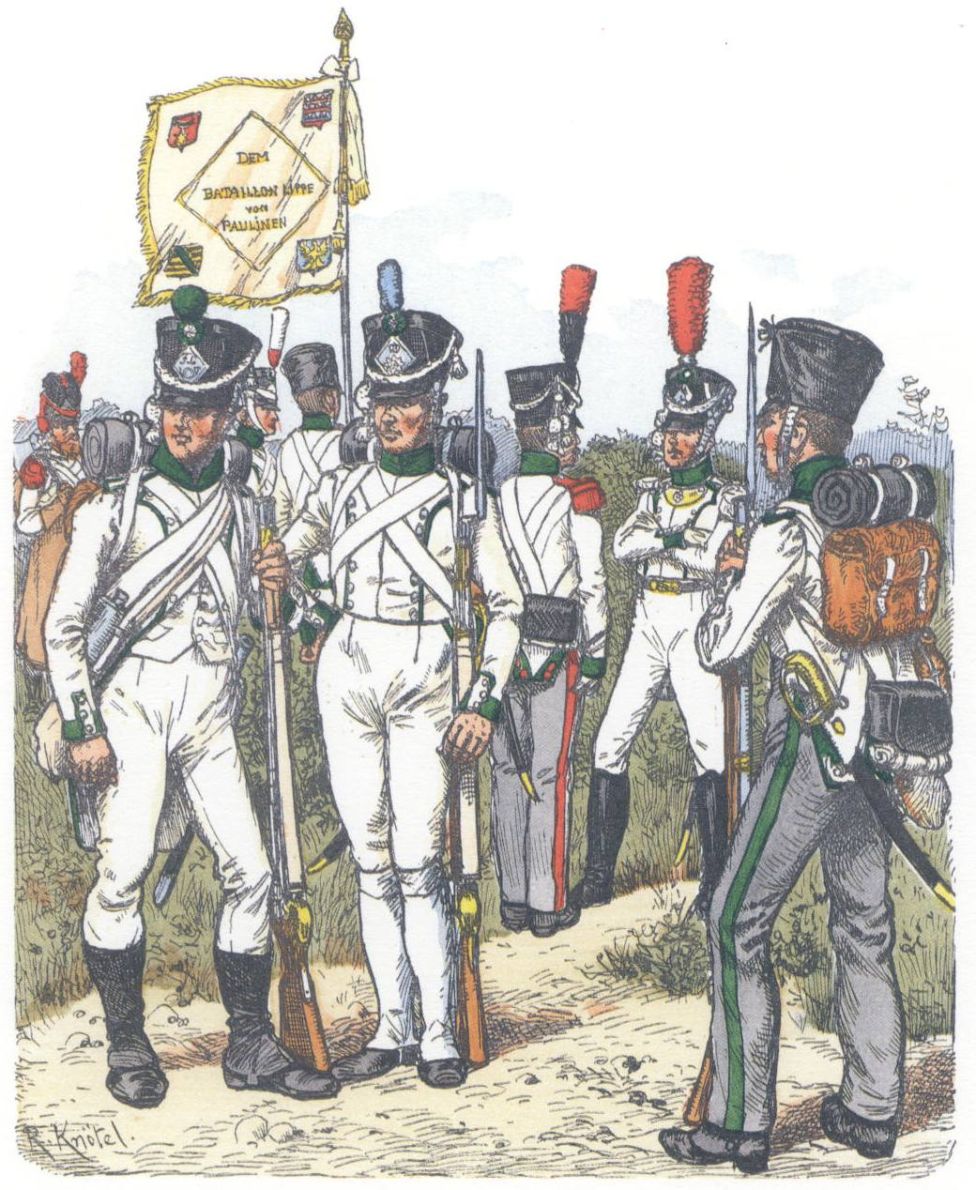 Липпе-Детмольд. Фузилерный батальон (1809-13)