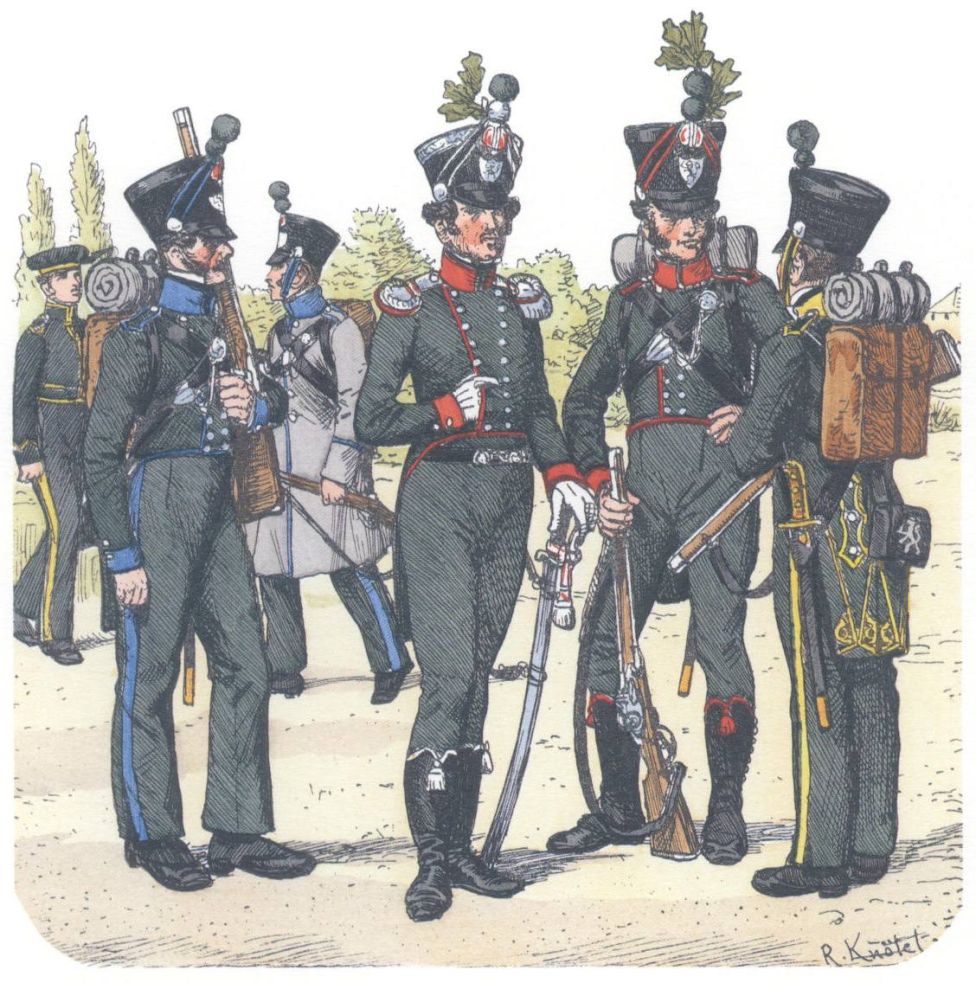 Гессен-Дармштадт. Добровольческие егеря (1813-14)