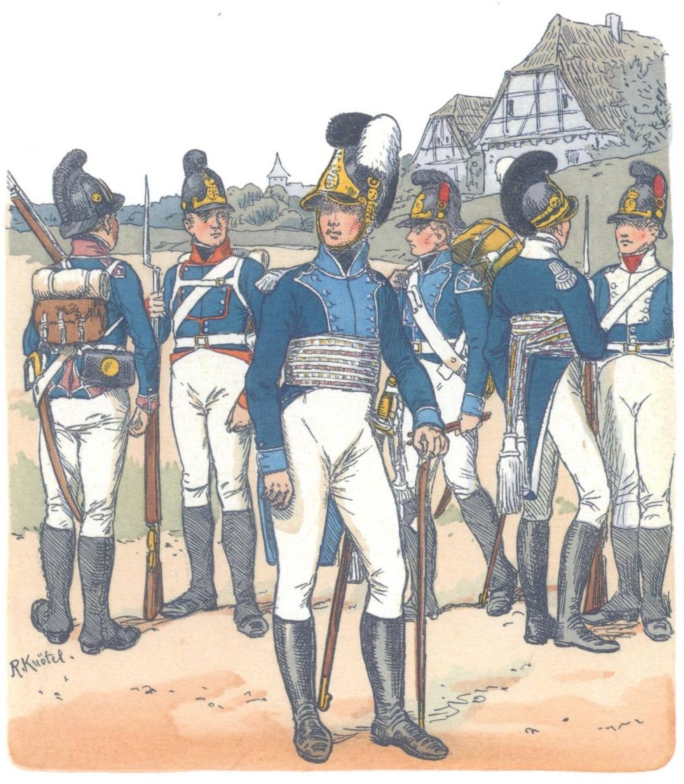 Вюртемберг. Пехота (1808)