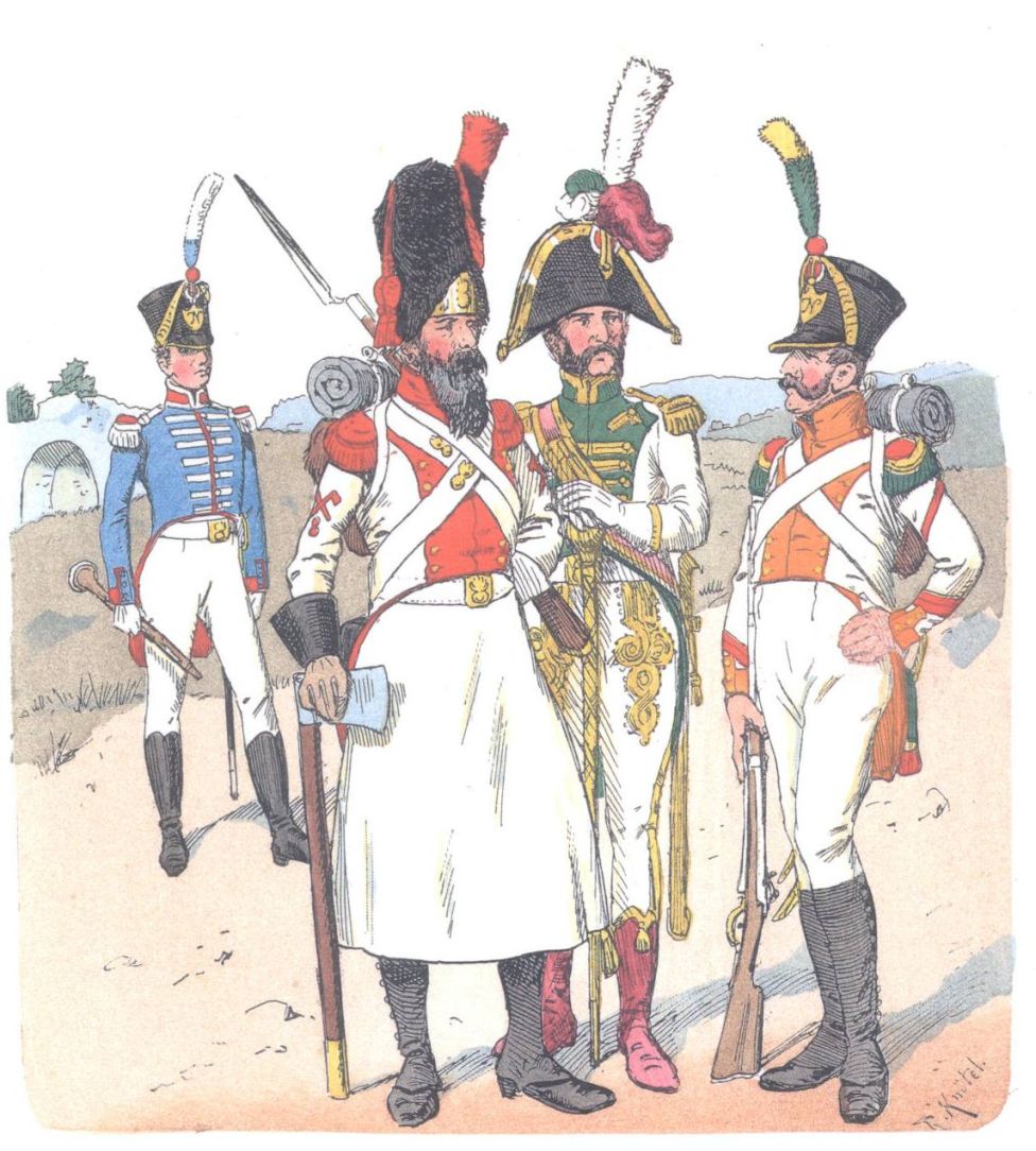 Неаполь. Линейная пехота (1812)