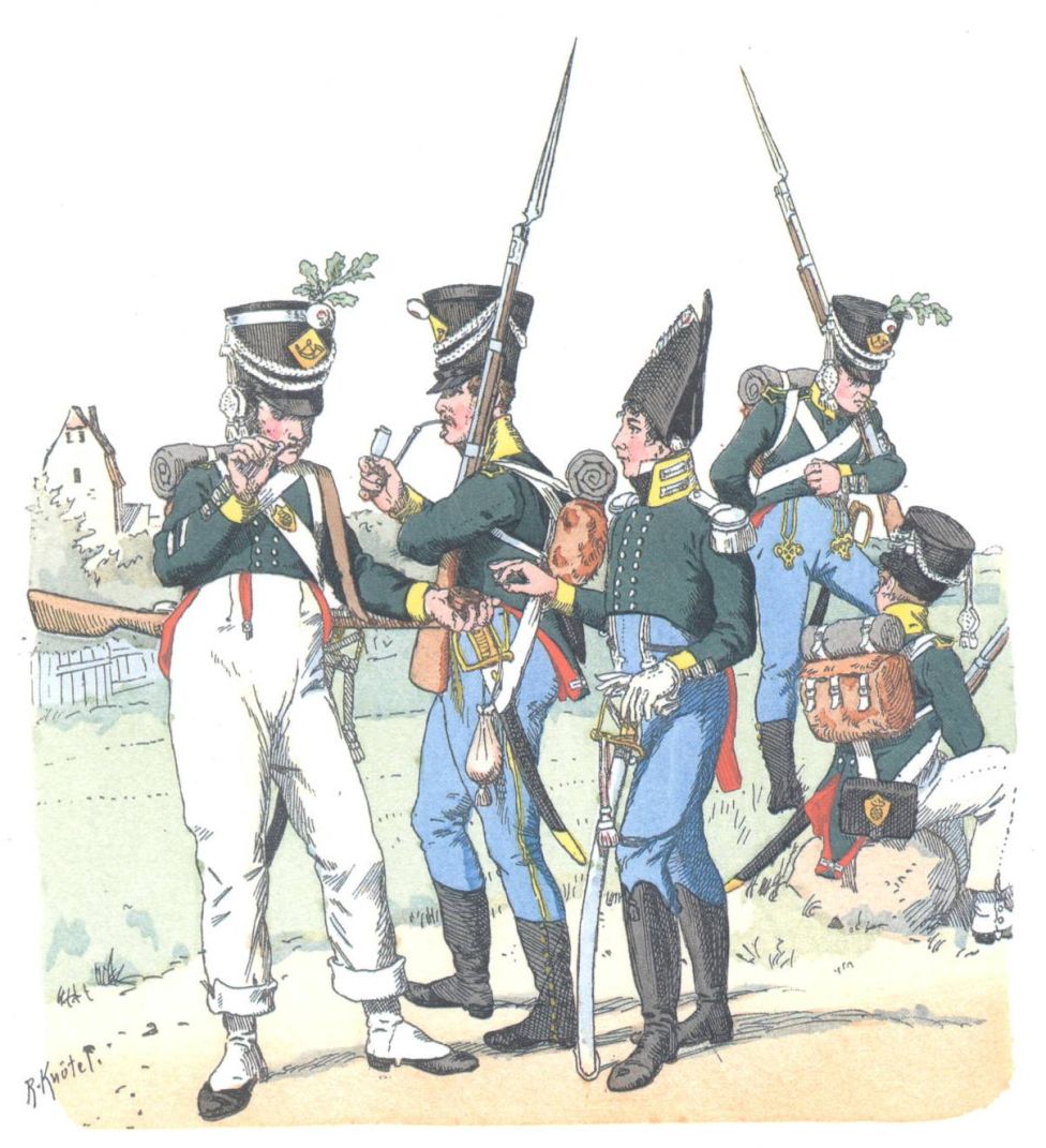 Саксен-Кобург. Фузилеры (1809)