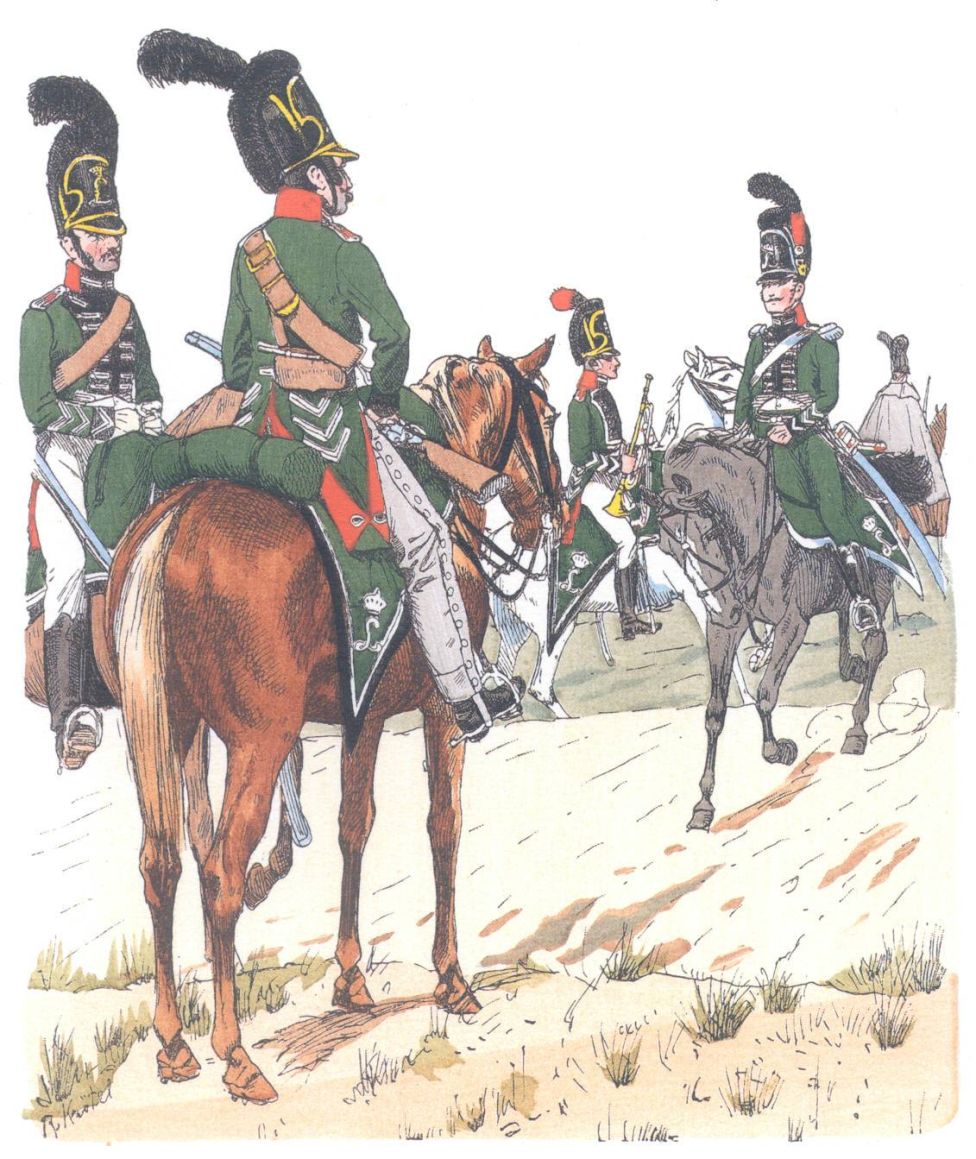 Гессен-Дармштадт. Шеволежеры (1812)