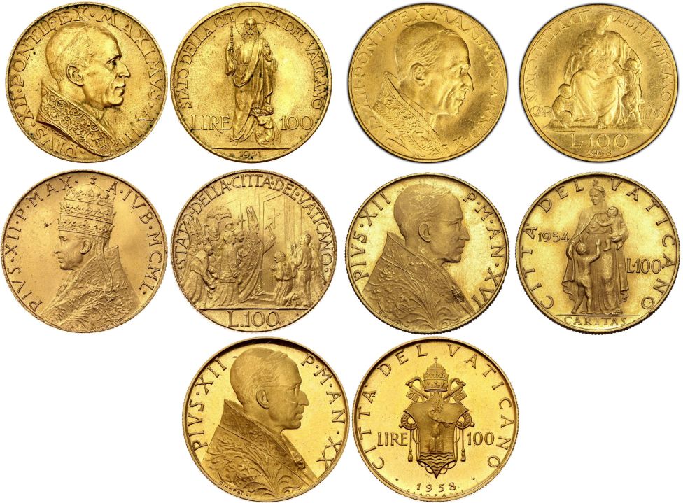 Монеты Ватикана