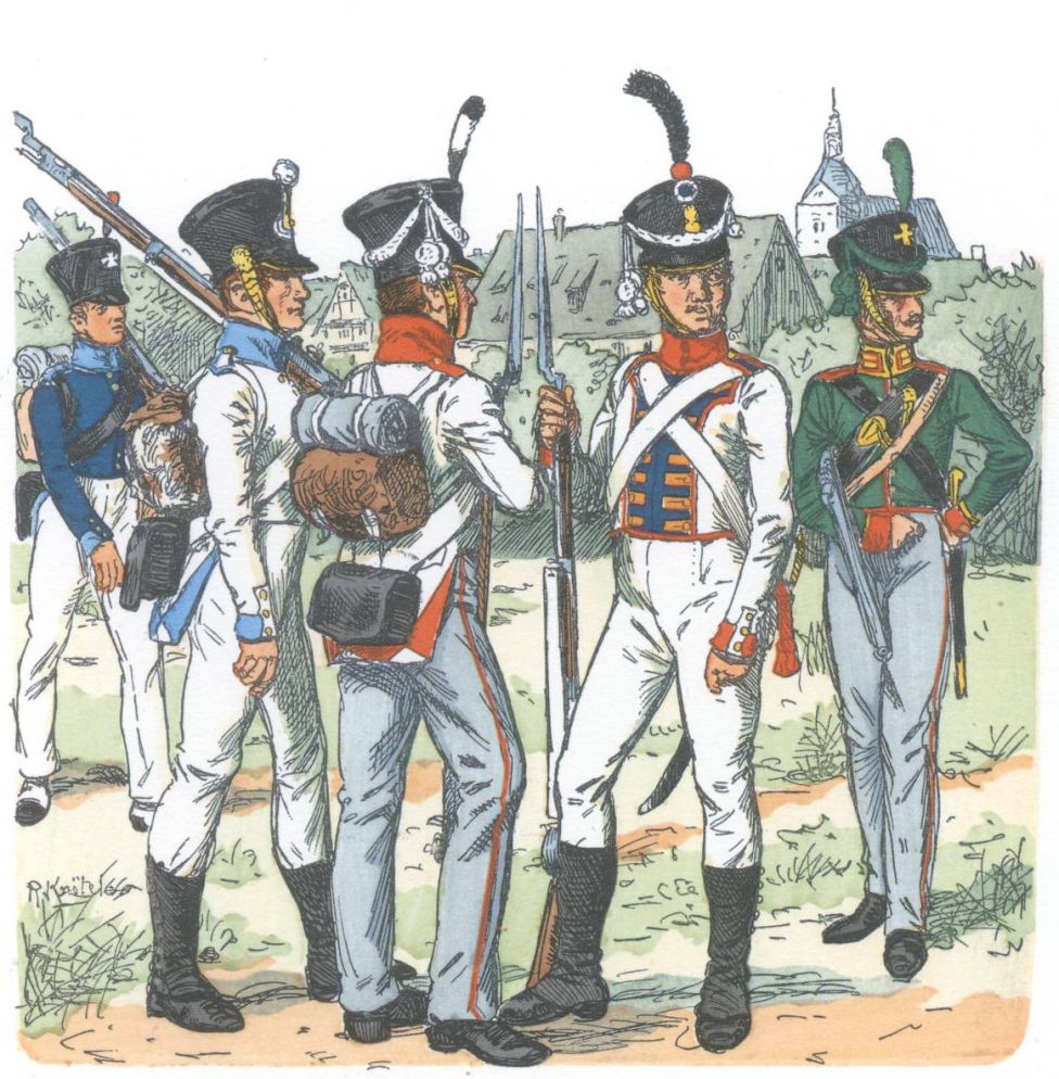 Берг. Пехота (1814)