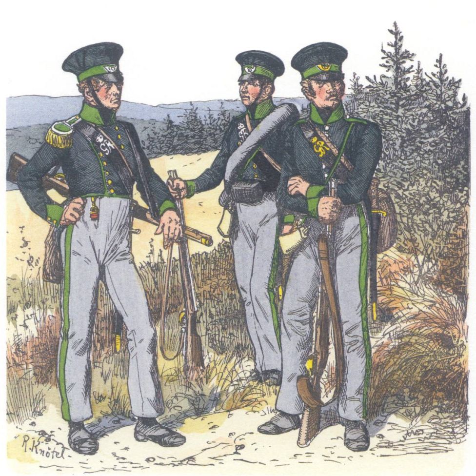 Ганновер. Фельегерский корпус фон Кильмансегге (1813-14)