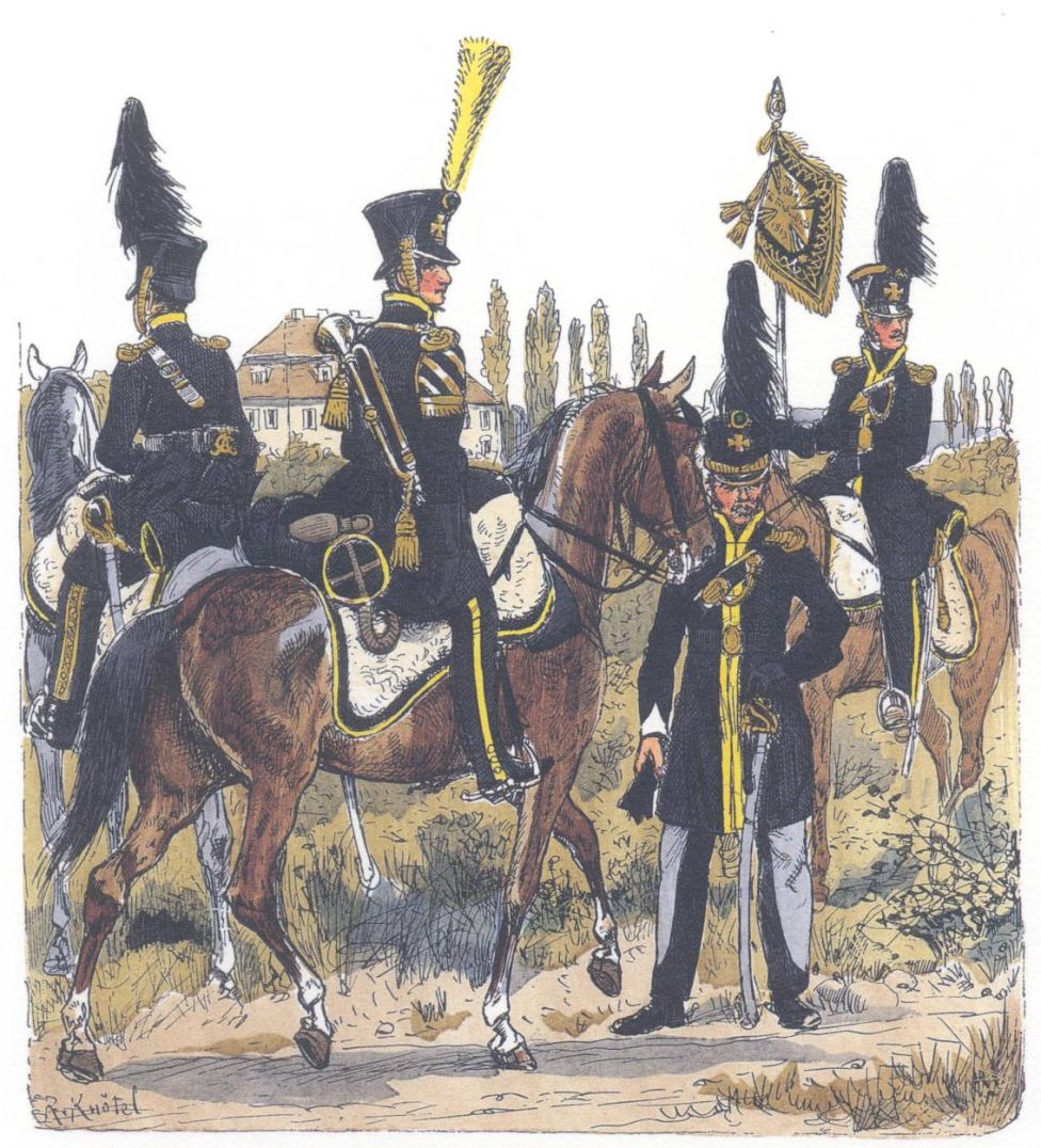 Саксен-Веймар. Добровольцы конные егеря (1813-14)