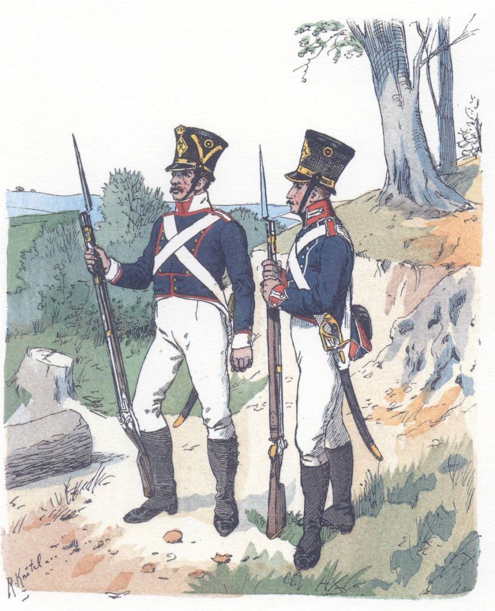 Вюртемберг. Пехота (1813)