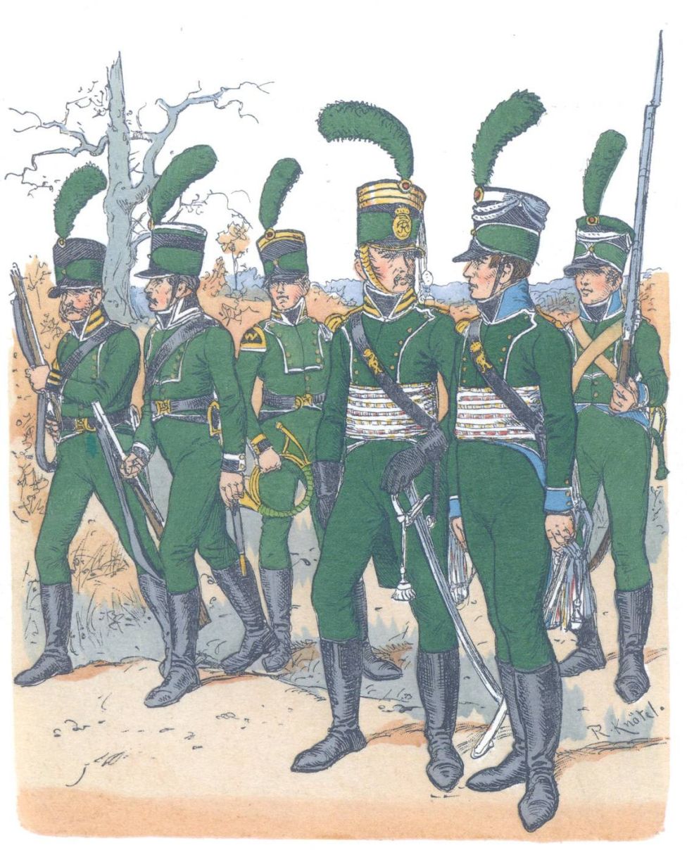 Вюртемберг. Легкая пехота (1808)