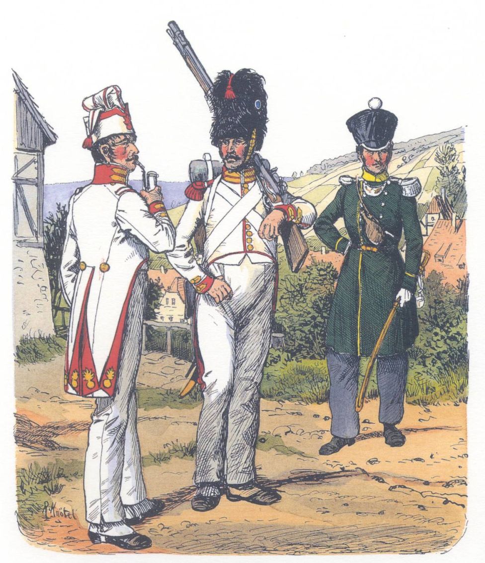 Вестфалия. Пешая гвардия