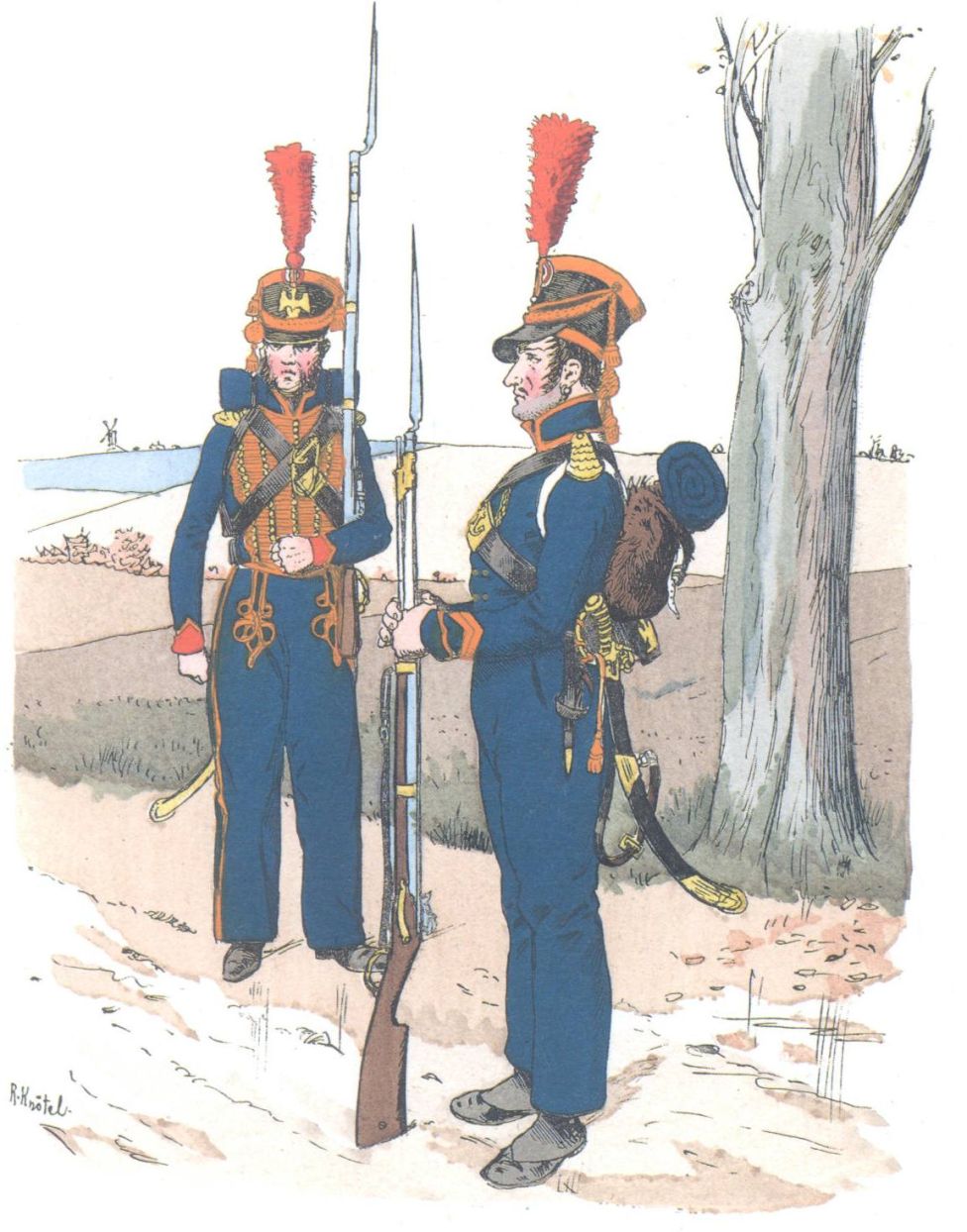 Франция. Гвардия. Батальон моряков (1806-13)