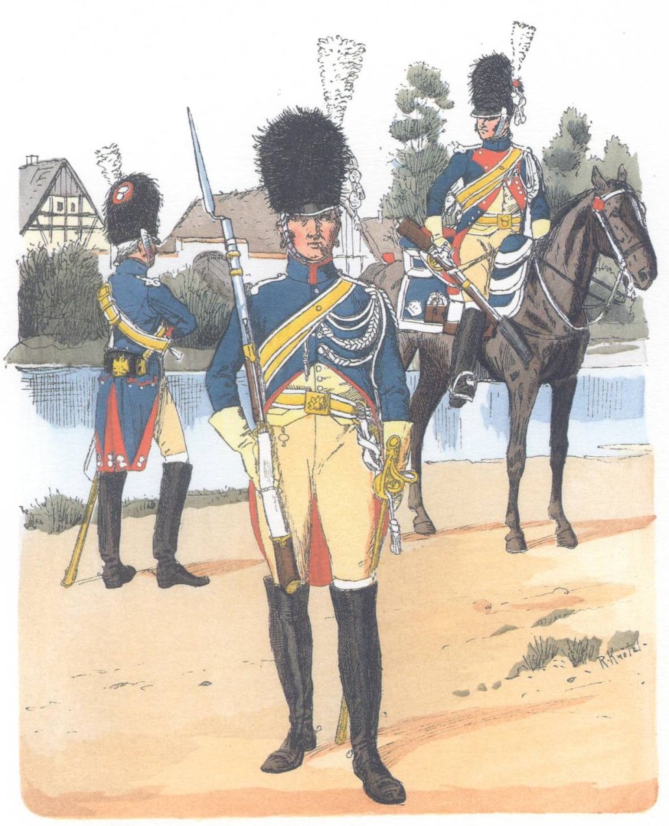 Франция. Гвардия. Элитные жандармы (1806)