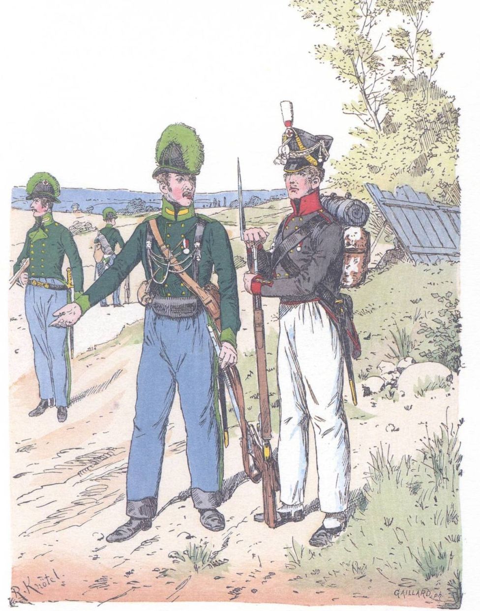 Бремен. Добровольческая пехота (1814)