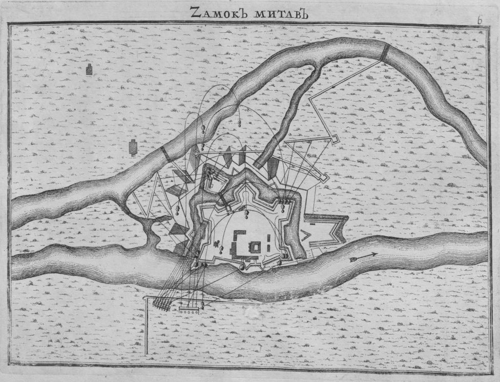Нитавская осада в 1705 г.