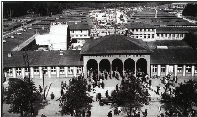 Германо-Восточная ярмарка в 20-е годы — одна из крупнейших торговых площадок в Восточной Европе