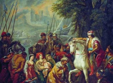 Угрюмов Г.И. Взятие Казани Иваном Грозным. Не позднее 1800 года