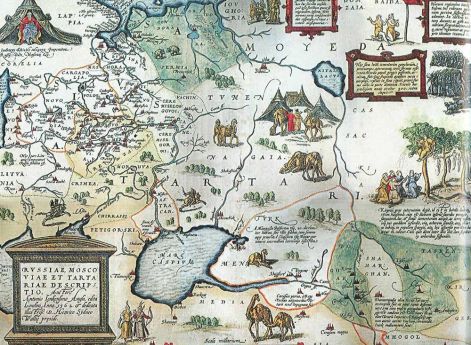 Карта Московского государства 1562 года