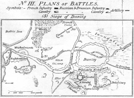 План осады Данцига. 1813 год