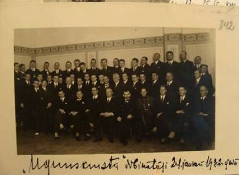 Учредители партии «Огненный крест». 1932 г.