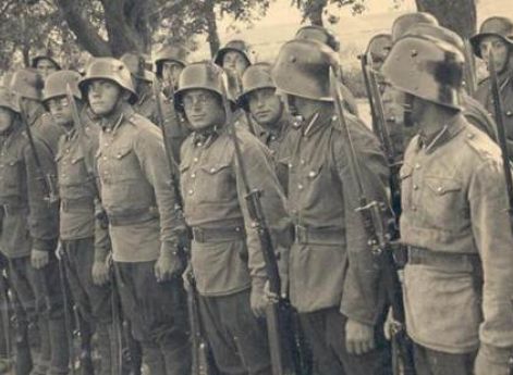 Латвийская пехота. 1936 г.