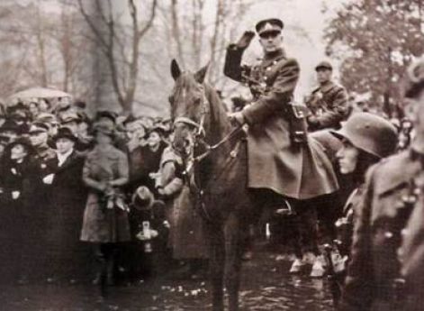 Генерал Винцас Виткаускас. Вильнюс, 28 октября 1939 г.