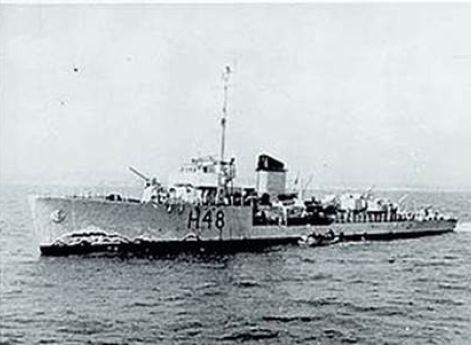 Норвежский эсминец типа Sleipner. 1940 г.