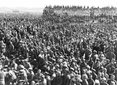 Пленные красноармейцы Дата создания: 1941 г.