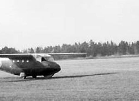 Шведский планер Lg 105. 1944 г.