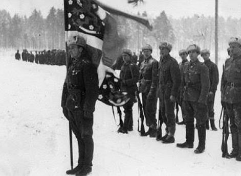 Шведские добровольцы. Декабрь 1941 г.