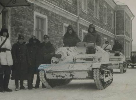 Эстонские танкисты. 1936 г.