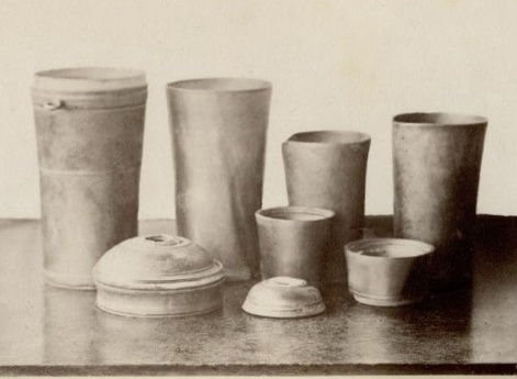 Роговой походный стакан.