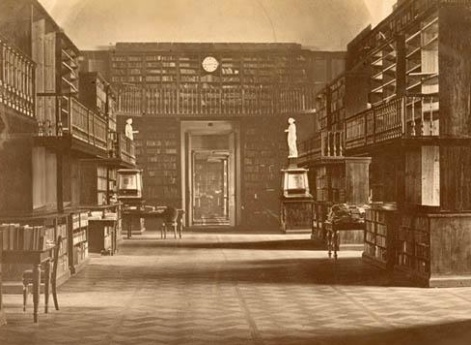 "Зал истории" в Российской Национальной библиотеке. Архитектор А.Ф.Щедрин.