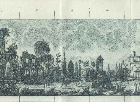 Пейзаж. Карточка для игры в книге