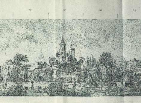 Пейзаж. Карточка для игры в книге