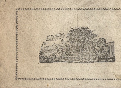 Пейзаж. Заставка в книге