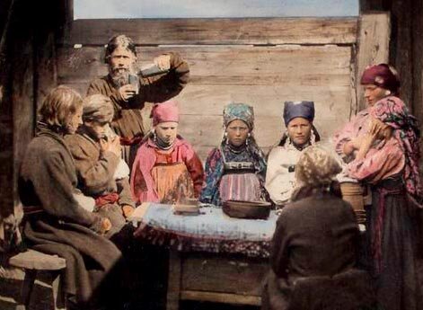 Русские. Типы населения Пензенской губернии.