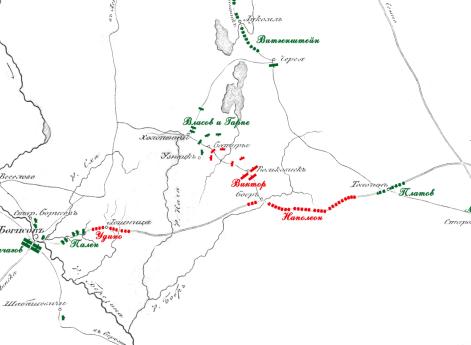 Действия 10 и 11 ноября 1812 года