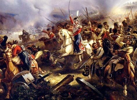 Атака лейб-казаков под Лейпцигом 4 октября 1813 года.