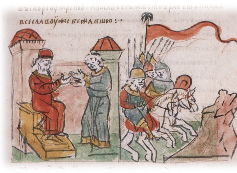 Вокняжение в Полоцке Святополка — сына Изяслава Ярославича; бегство Вссслава Брячиславича из Полоцка. (?)