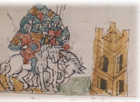 Препровождение Рогволода Всеславича по повелению Мстислава Владимировича Великого на княжение в Полоцк.