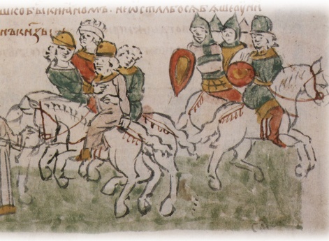 Бегство Святослава Ростиславича из-под Чернигова; бегство Мстислава Изяславича Переяславского с женой в Луцк.