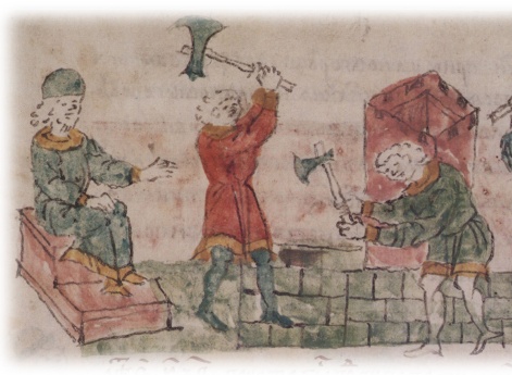 Строительство Успенского собора во Владимире по повелению Андрея Юрьевича Боголюбского (Ростовского).