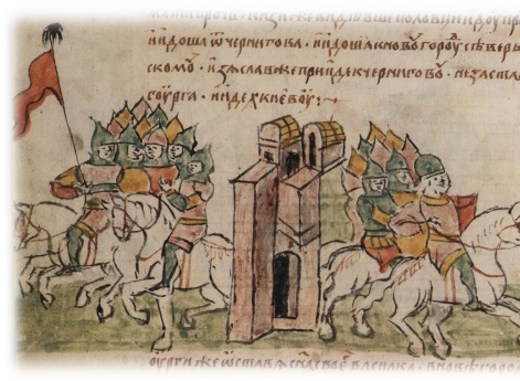 Отход половцев от Чернигова при получении известия о движении войск Изяслава Мстиславича Киевского и Вячеслава Владимировича Киевского; отход от Чернигова полков Юрия Владимировича Долгорукого (Ростовского)и Святослава Ольговича Новгород-Северского.