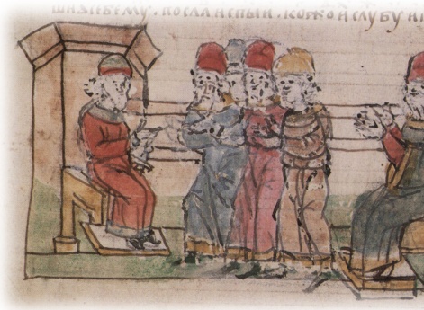 Отправление Владимиром Святославичем послов к иноземцам, и прежде всего к болгарам, для знакомства в местных условиях с разными вероисповеданиями.