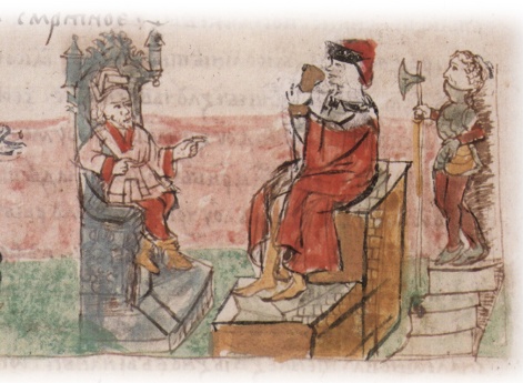 Отравление Ростислава Владимировича Тмутараканского греческим котопаном (стратигом).