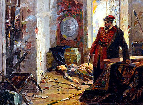 Смерть Кондратия Булавина