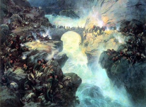 Бой на Чертовом мосту 14 сентября 1799 года